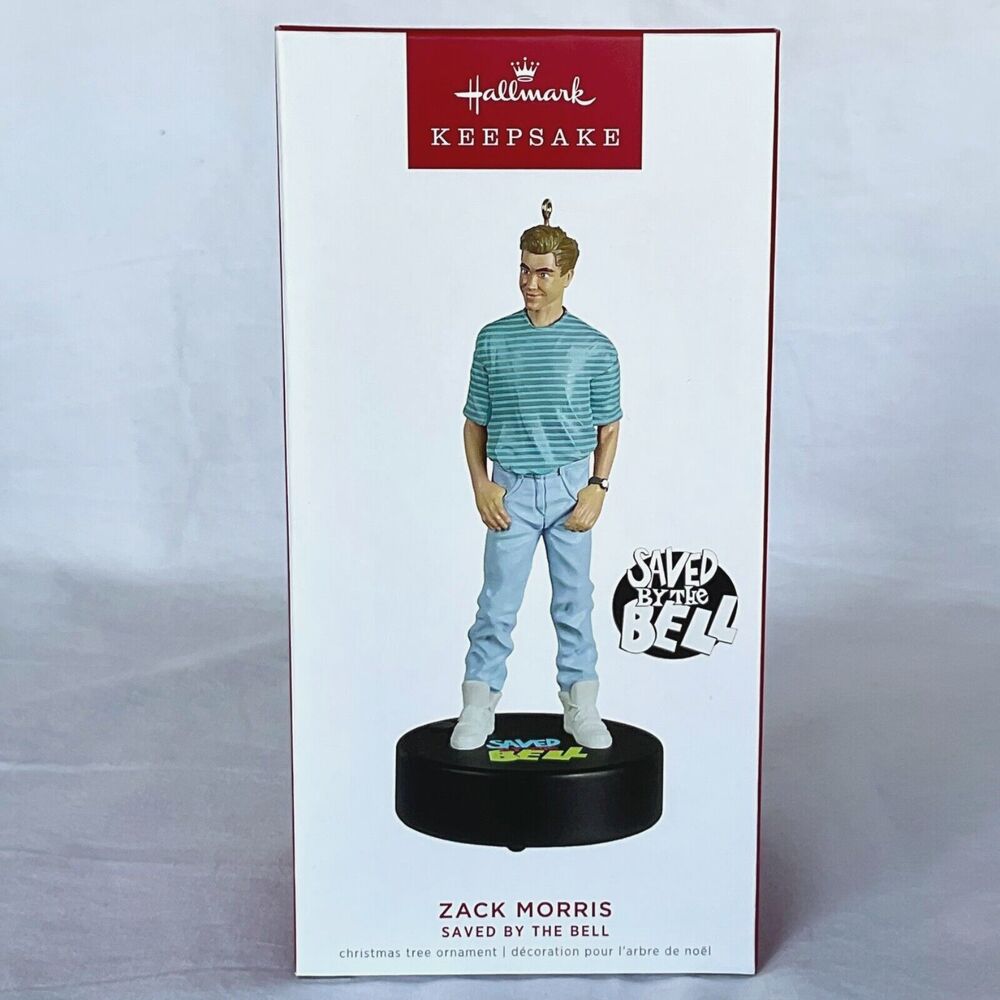 ZACK MORRIS Ornament Saved by the Bell Sound Retro 90s 2022 HALLMARK New